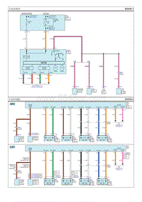 2014现代ix25 G1.6电路图-车速系统