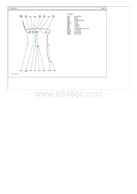 2014现代ix25 G1.6电路图-车顶线束