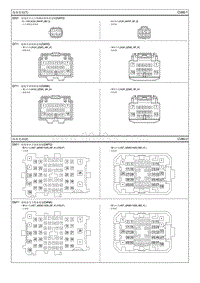2014现代ix25 G1.6电路图-线束连接器