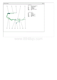 2014现代ix25 G1.6电路图-后备箱门线束