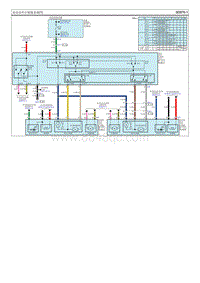 2014现代ix25 G2.0电路图-电动室外后视镜系统