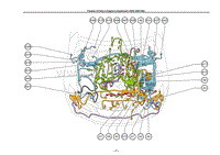 2005-2006雷克萨斯IS系列-发动机舱中零件的位置 4GRFSER-P1