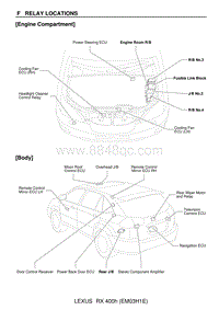 雷克萨斯RX400h电路图-EngineL-R