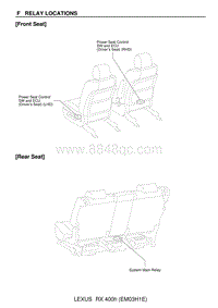 雷克萨斯RX400h电路图-FRSeatL-R