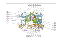 2005-2006雷克萨斯IS系列-发动机舱中零件的位置 3GRFSER-P1