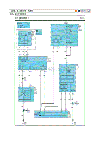 2012现代ix35 G2.0电路图-尾灯 驻车灯和牌照灯