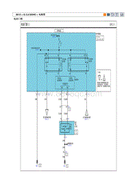 2012现代ix35 G2.0电路图-电动门锁