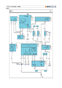 2012现代ix35 G2.0电路图-照明灯