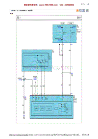 现代ix35 G2.0 DOHC电路图-天窗