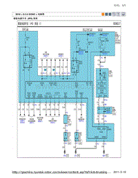 2010现代ix35 G2.4电路图-智能电源开关 IPS 系统