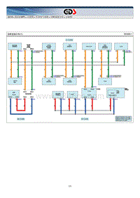 2016现代iX3 G2.4电路图-诊断连接分布