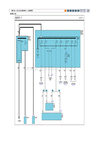 2012现代ix35 G2.0电路图-电源分布