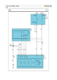 2012现代ix35 G2.0电路图-天窗