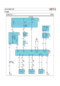 2012现代ix35 G2.4电路图-安全系统 SRS 