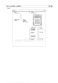 2012现代ix35 G2.0电路图-主线束