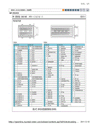 2010现代ix35 G2.4电路图-MFI 控制系统