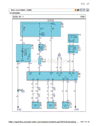 2010现代ix35 G2.4电路图-安全系统 SRS 