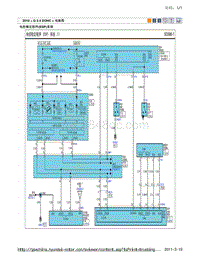 2010现代ix35 G2.4电路图-电控稳定程序 ESP 系统