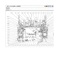 2012现代ix35 G2.0电路图-控制线束