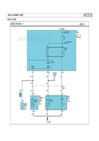 2012现代ix35 G2.4电路图-后备箱门开启系统