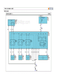 2012现代ix35 G2.4电路图-驾驶席电动座椅