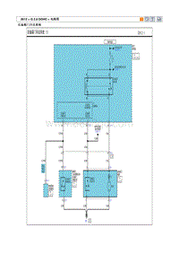 2012现代ix35 G2.0电路图-后备箱门开启系统