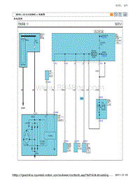2010现代ix35 G2.4电路图-充电系统
