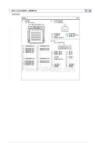 2012现代ix35 G2.0电路图-底板线束