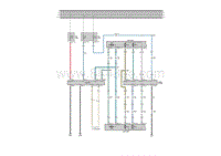 2021小鹏G3电路图-后视镜电动调节电路图