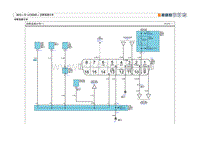 2012悦动G 1.6 DOHC电路图-诊断连接分布