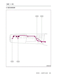 2019小鹏G3电路图-8.4 副仪表板线束