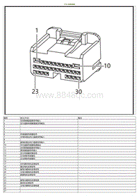 2021小鹏G3电路图-IP30-空调控制器