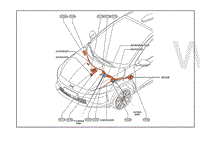 2021小鹏G3电路图-高压线束-连接器布置图