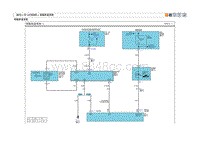 2012悦动G 1.6 DOHC电路图-钥匙防盗系统