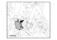 2021小鹏G3电路图-电动背门控制器-零部件位置图