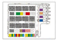 2021小鹏G3电路图-前舱保险盒