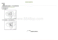 2021小鹏G3维修手册-拆卸和安装外后视镜调节单元