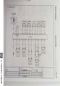 江淮瑞风S5电路图-09-安全气囊 诊断连接分布