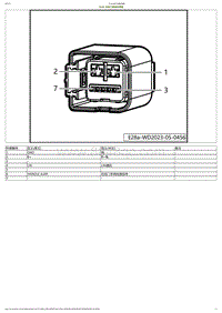 2023小鹏P7i电路图-RL06-左后门玻璃升降器