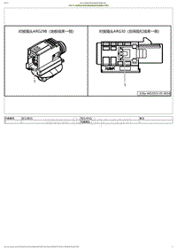 2023小鹏P7i电路图-ARG30-后保险杠线束对接地板线束对接插头方案A
