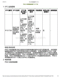 2023小鹏P7i-PM2.5传感器故障P151738