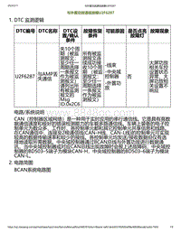 2023小鹏P7i-与外置功放通信故障U2F6287