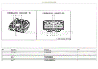 2023小鹏G9电路图-BCBDL-地板线束分线束对接地板线束对接插头