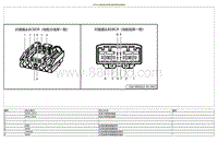 2023小鹏G9电路图-BDBCL-地板线束对接地板线束分线束对接插头