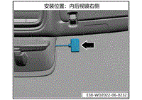 2023小鹏G9电路图-控制单元位置分布-BD732-ETC控制器