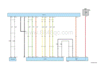 2023小鹏G9电路图-诊断接口OBD电路图