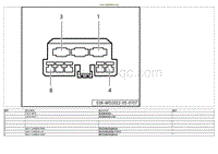 2023小鹏G9电路图-BD920-后排解锁开关-右后