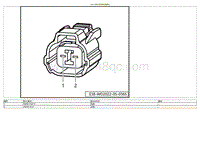 2023小鹏G9电路图-RL02-左后门把手电机 隐藏式 