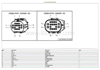 2023小鹏G9电路图-BDRB-地板线束对接后保线束对接插头