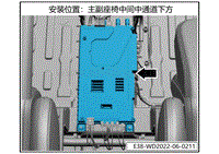 2023小鹏G9电路图-控制单元位置分布-BD503-中央域控制器